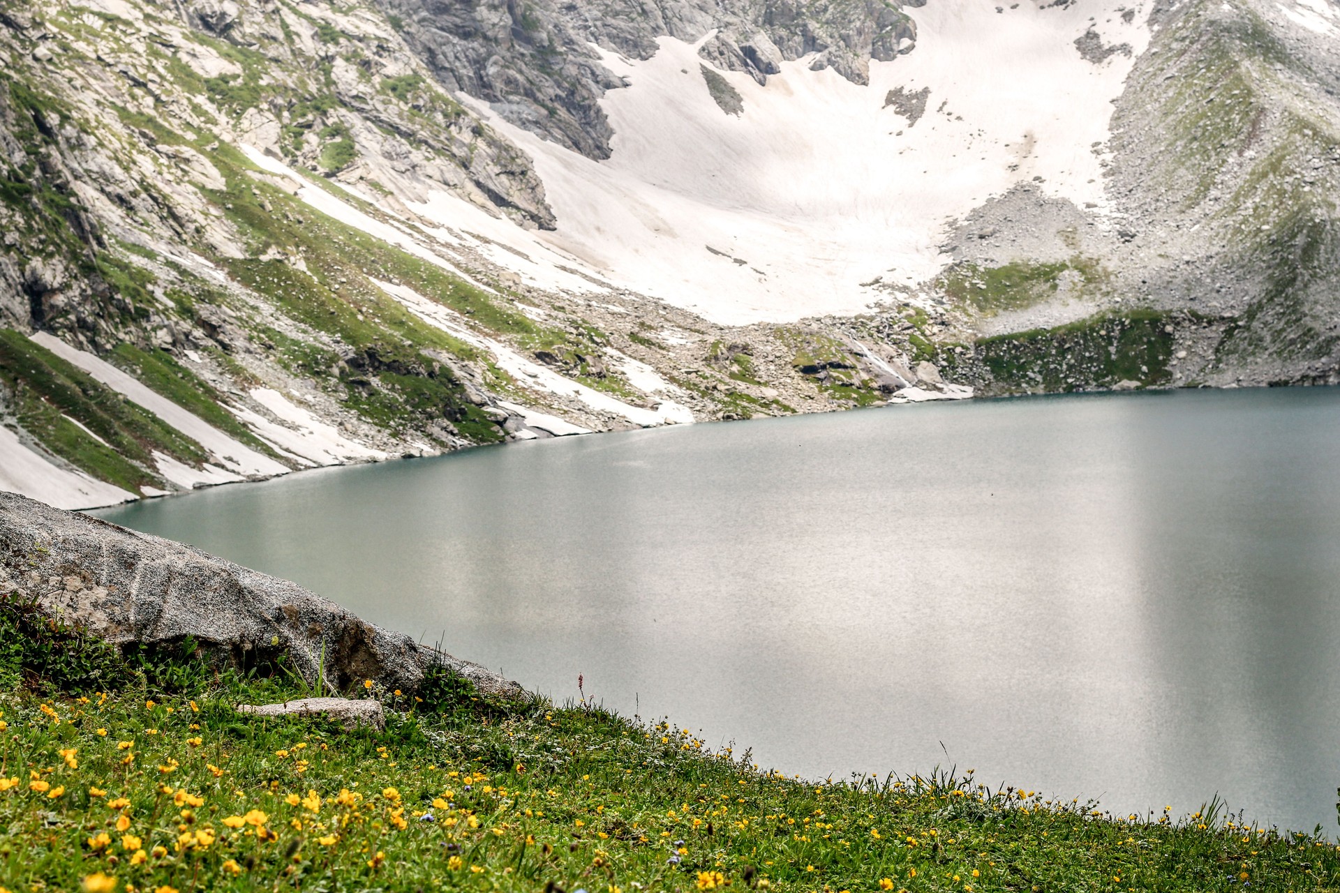 Katora Lake Kumrat Valley Beautiful Landscape Mountains View
